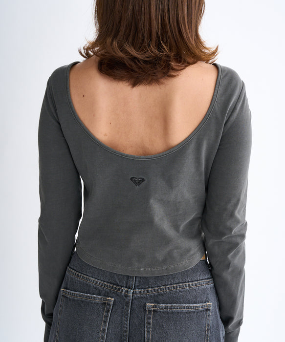 Roxy IRREGULAR ウィメンズ 長袖Tシャツ <2025FW WHAT'S IN YOUR HEART?>