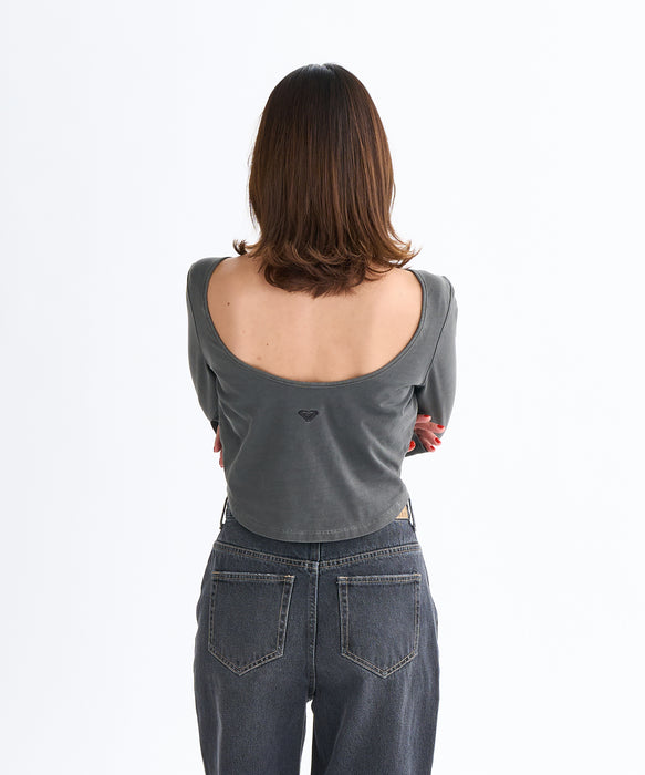 Roxy IRREGULAR ウィメンズ 長袖Tシャツ <2025FW WHAT'S IN YOUR HEART?>