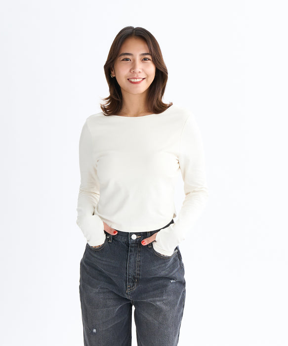 Roxy IRREGULAR ウィメンズ 長袖Tシャツ <2025FW WHAT'S IN