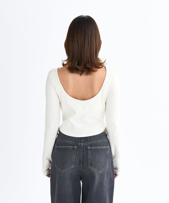 Roxy IRREGULAR ウィメンズ 長袖Tシャツ <2025FW WHAT'S IN YOUR HEART?>