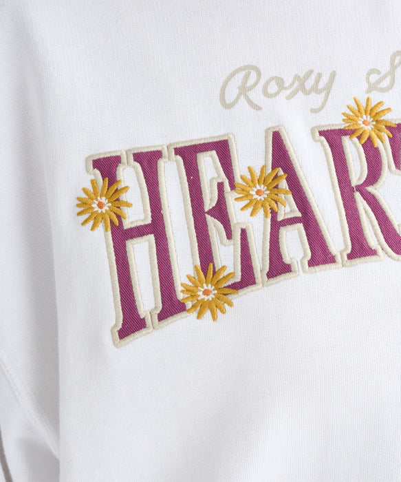 【OUTLET】Roxy HEART  WAVE PO ウィメンズ 長袖Tシャツ