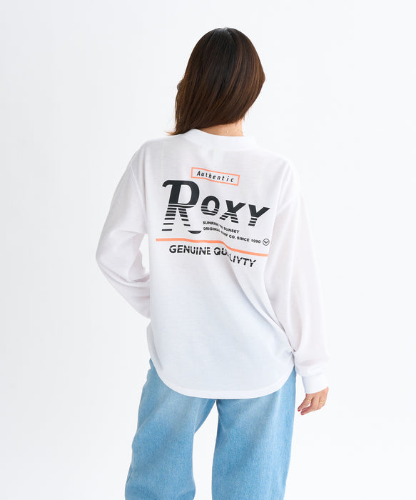 Roxy AUTHENTIC ウィメンズ 長袖Tシャツ