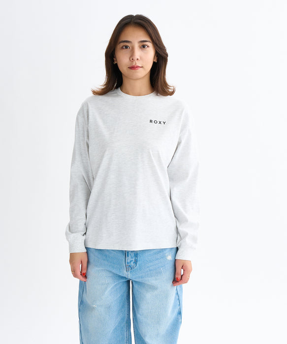 Roxy HISTORICAL LOGO L/S TEE ウィメンズ 長袖Tシャツ