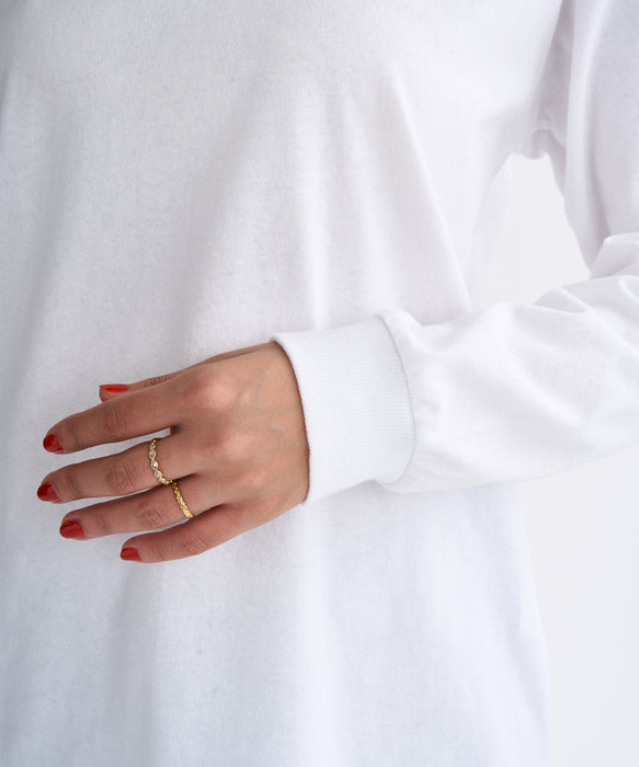 Roxy HISTORICAL LOGO L/S TEE ウィメンズ 長袖Tシャツ