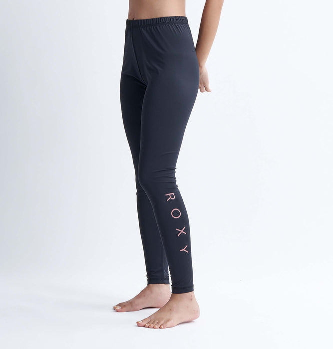 【OUTLET】Roxy PEARL DIVE ウィメンズ ラッシュレギンス 速乾機能付き UPF50+