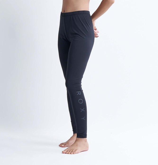 【OUTLET】Roxy PEARL DIVE ウィメンズ ラッシュレギンス 速乾機能付き UPF50+