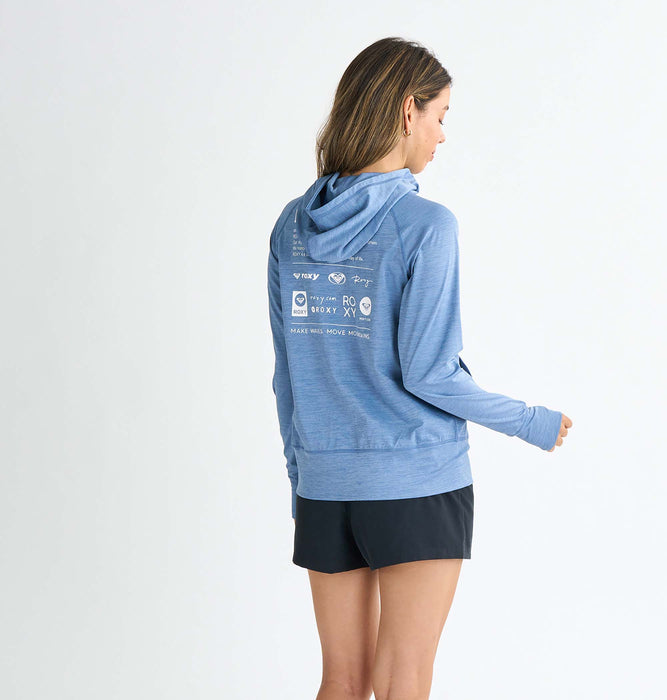 【OUTLET】Roxy HISTORICAL LOGO HOODIE ウィメンズ ラッシュガード