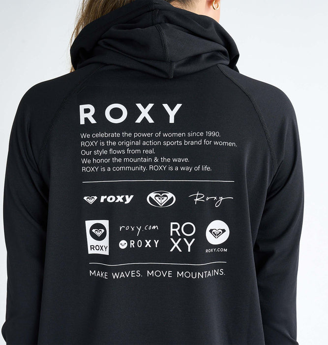 【OUTLET】Roxy HISTORICAL LOGO HOODIE ウィメンズ ラッシュガード