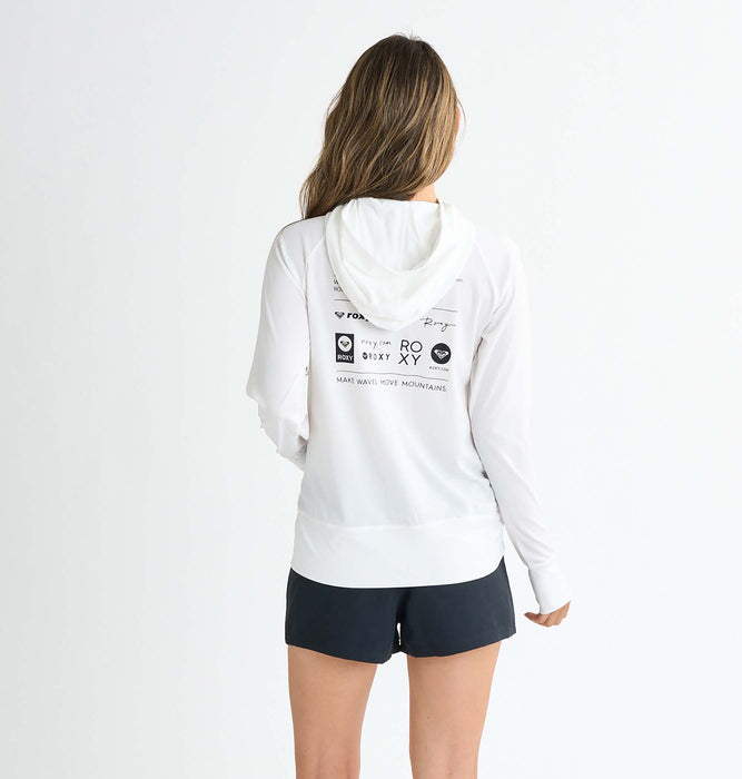 【OUTLET】Roxy HISTORICAL LOGO HOODIE ウィメンズ ラッシュガード