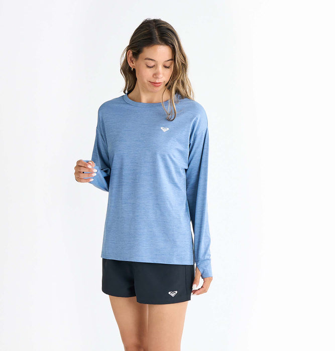 【OUTLET】Roxy HISTORICAL LOGO L/S ウィメンズ ラッシュガード