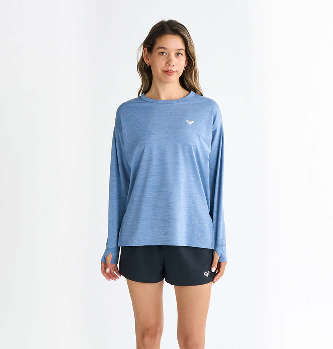 【OUTLET】Roxy HISTORICAL LOGO L/S ウィメンズ ラッシュガード