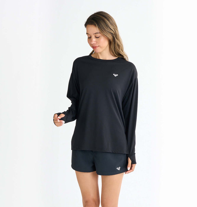 【OUTLET】Roxy HISTORICAL LOGO L/S ウィメンズ ラッシュガード