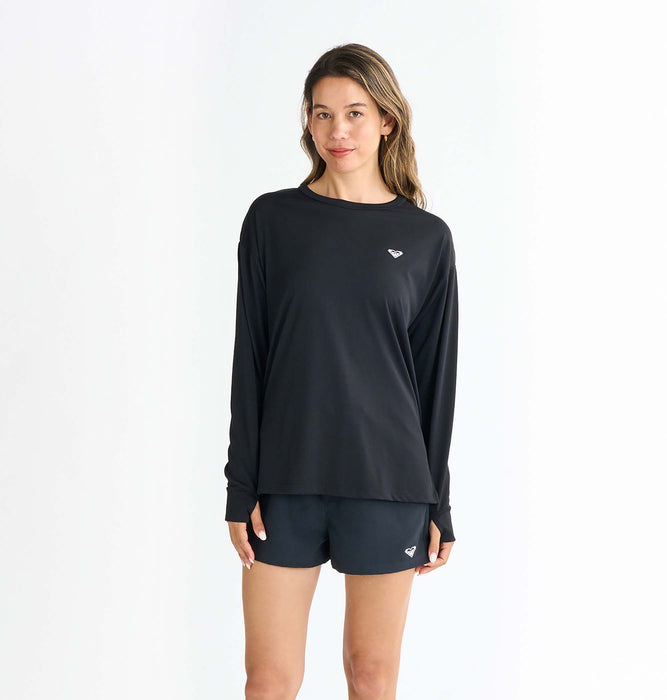 【OUTLET】Roxy HISTORICAL LOGO L/S ウィメンズ ラッシュガード