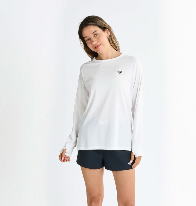 OUTLET】Roxy HISTORICAL LOGO L/S ウィメンズ ラッシュガード