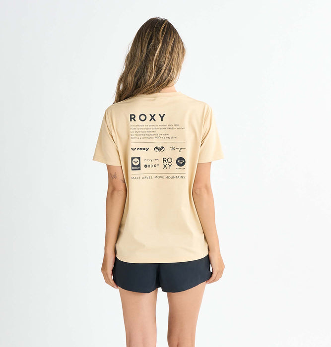 【OUTLET】Roxy HISTORICAL LOGO ウィメンズ ラッシュTシャツ