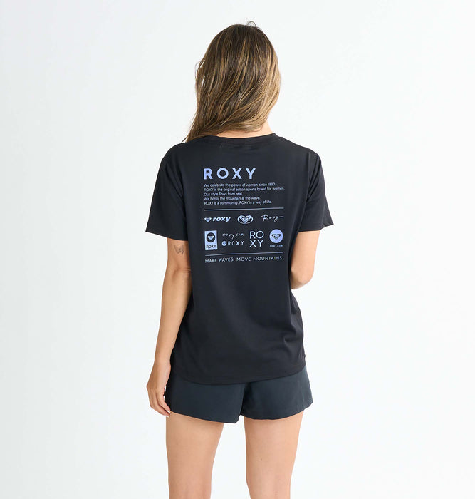 【OUTLET】Roxy HISTORICAL LOGO ウィメンズ ラッシュTシャツ