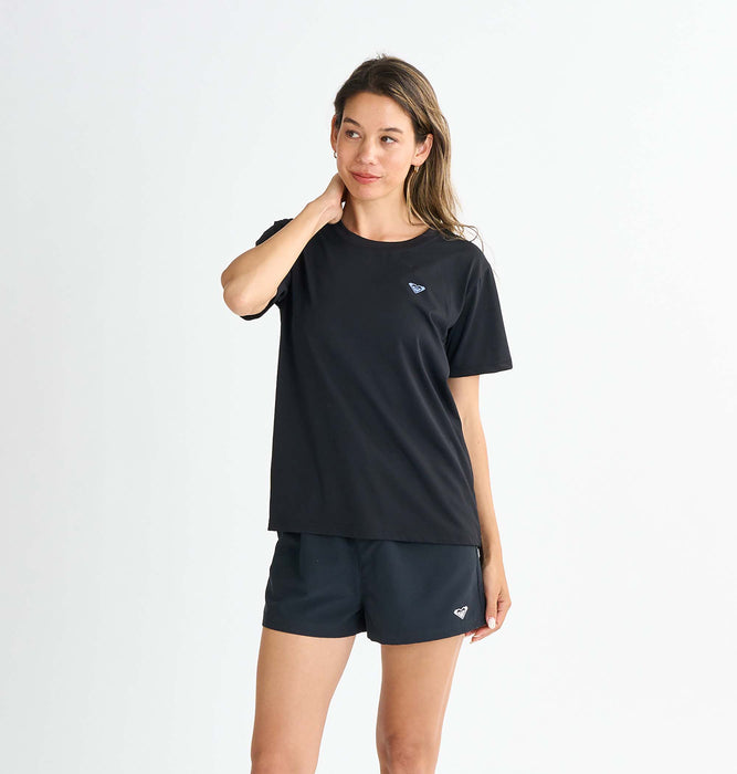 【OUTLET】Roxy HISTORICAL LOGO ウィメンズ ラッシュTシャツ