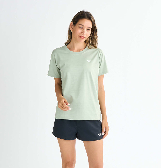 【OUTLET】Roxy HISTORICAL LOGO ウィメンズ ラッシュTシャツ