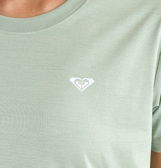 【OUTLET】Roxy HISTORICAL LOGO ウィメンズ ラッシュTシャツ