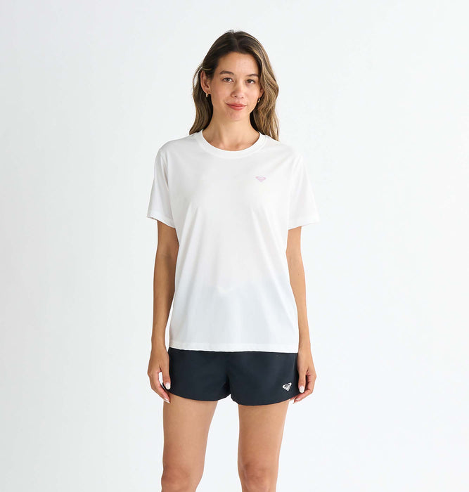 【OUTLET】Roxy HISTORICAL LOGO ウィメンズ ラッシュTシャツ