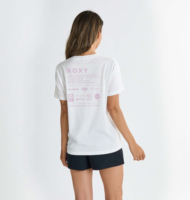 【OUTLET】Roxy HISTORICAL LOGO ウィメンズ ラッシュTシャツ