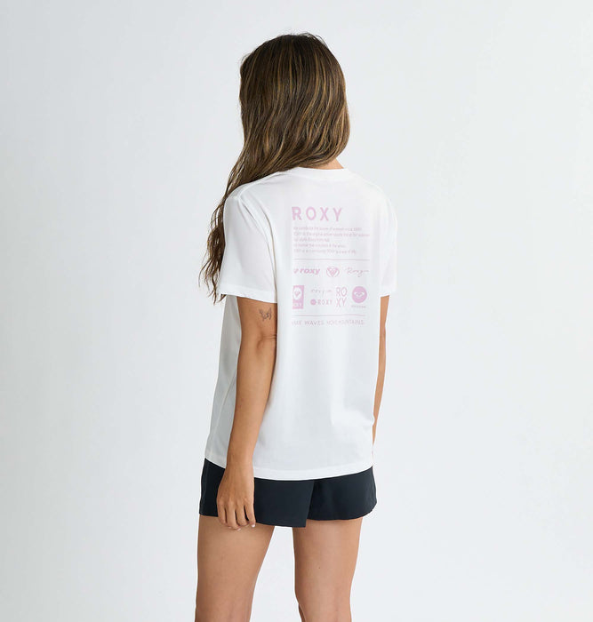 【OUTLET】Roxy HISTORICAL LOGO ウィメンズ ラッシュTシャツ