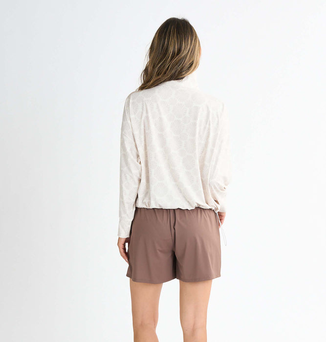 【OUTLET】Roxy AURORA STAND ウィメンズ ラッシュガード 接触冷感 クイックドライ