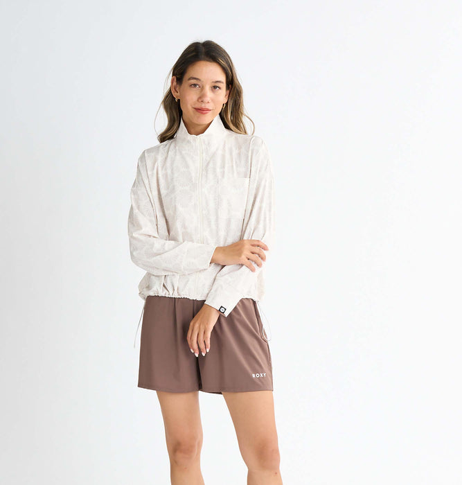 【OUTLET】Roxy AURORA STAND ウィメンズ ラッシュガード 接触冷感 クイックドライ