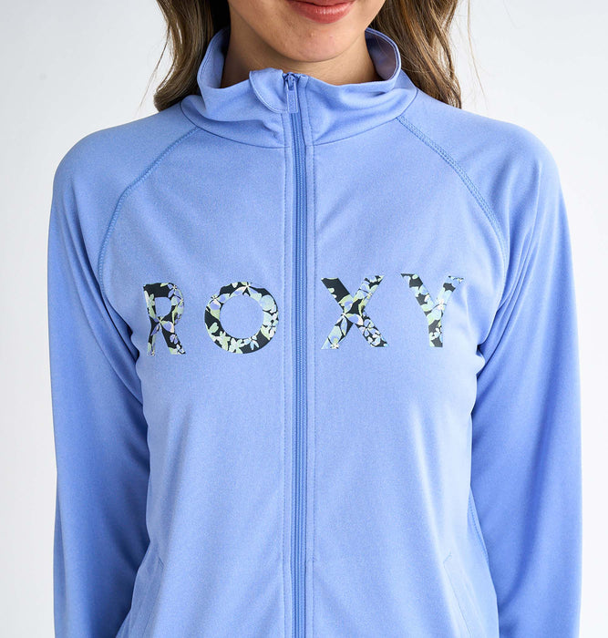 【OUTLET】Roxy ARTSY FLORAL LOGO STAND ウィメンズ ラッシュガード