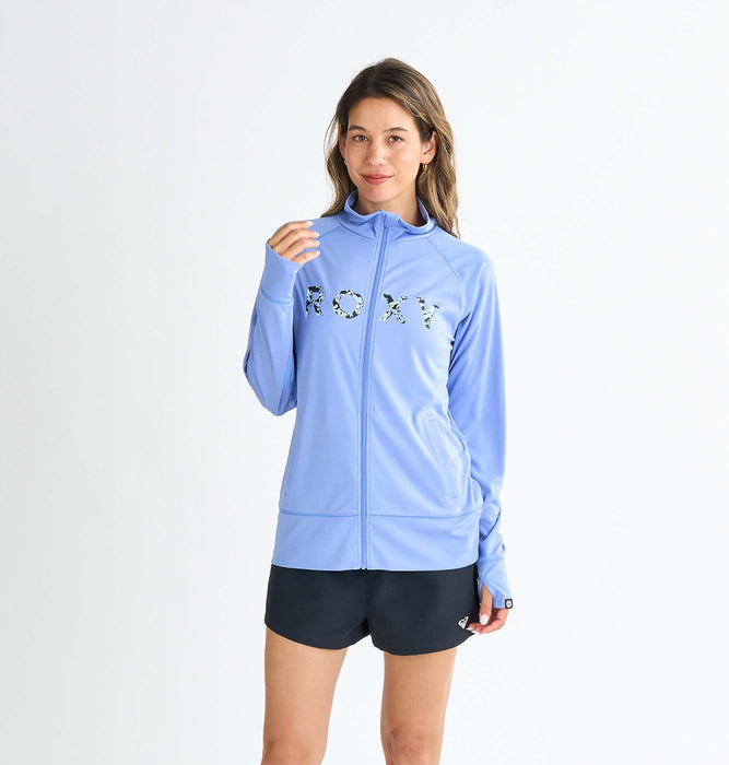 【OUTLET】Roxy ARTSY FLORAL LOGO STAND ウィメンズ ラッシュガード