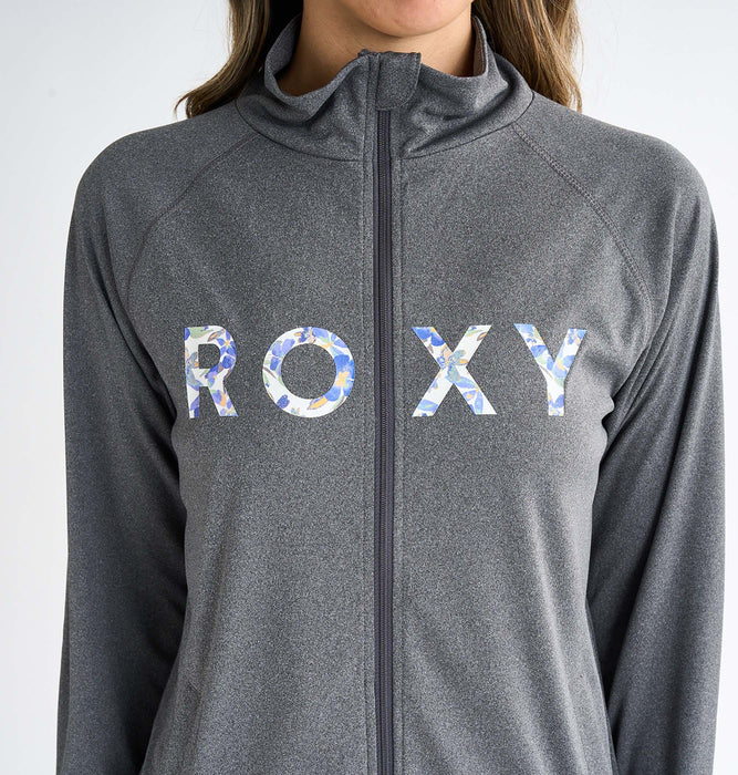 【OUTLET】Roxy ARTSY FLORAL LOGO STAND ウィメンズ ラッシュガード