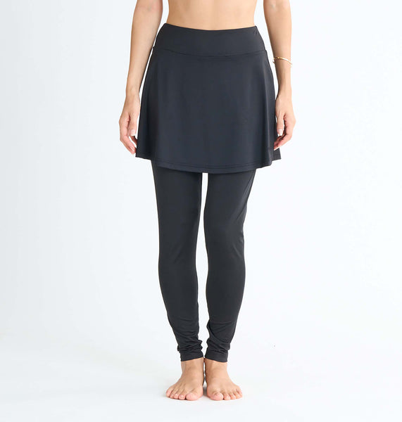 OUTLET】Roxy SKIRT LEGGINGS ウィメンズ スカート付きラッシュレギンス