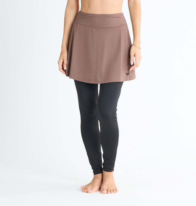 【OUTLET】Roxy SKIRT LEGGINGS ウィメンズ スカート付きラッシュレギンス