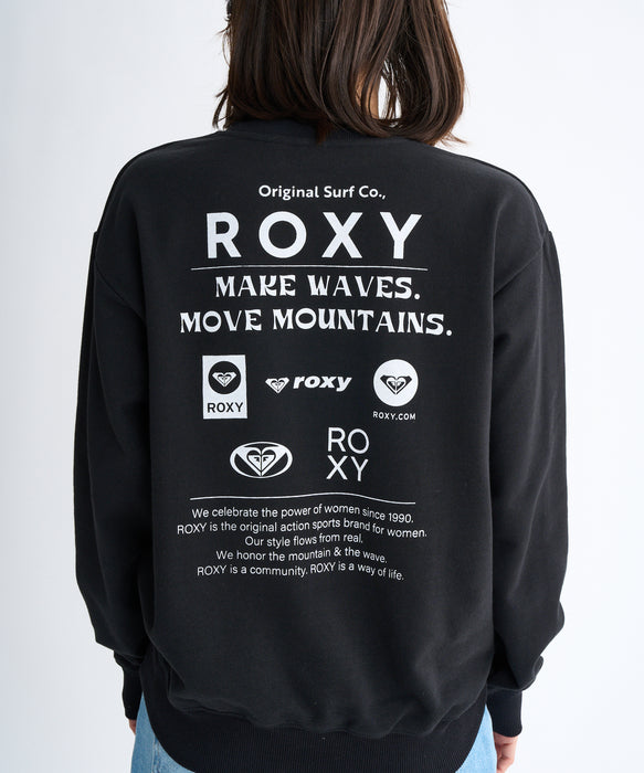 Roxy HISTORICAL LOGO PULL OVER ウィメンズ トップス 長袖