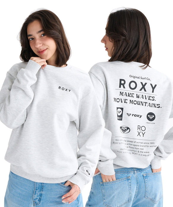 Roxy HISTORICAL LOGO PULL OVER ウィメンズ トップス 長袖