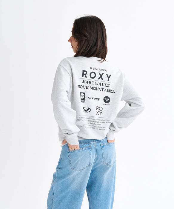 Roxy HISTORICAL LOGO PULL OVER ウィメンズ トップス 長袖