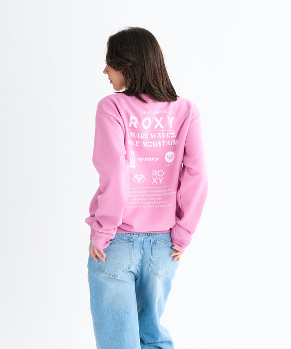 Roxy HISTORICAL LOGO PULL OVER ウィメンズ トップス 長袖