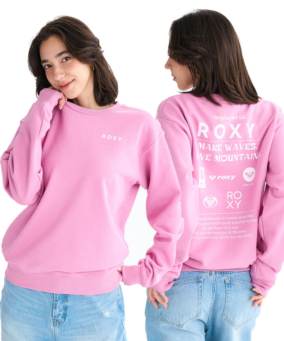 Roxy HISTORICAL LOGO PULL OVER ウィメンズ トップス 長袖