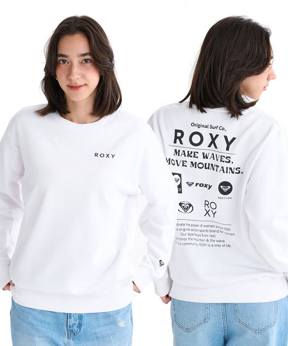 Roxy HISTORICAL LOGO PULL OVER ウィメンズ トップス 長袖
