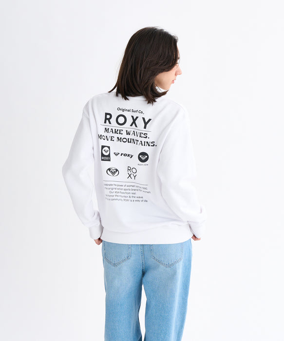 Roxy HISTORICAL LOGO PULL OVER ウィメンズ トップス 長袖