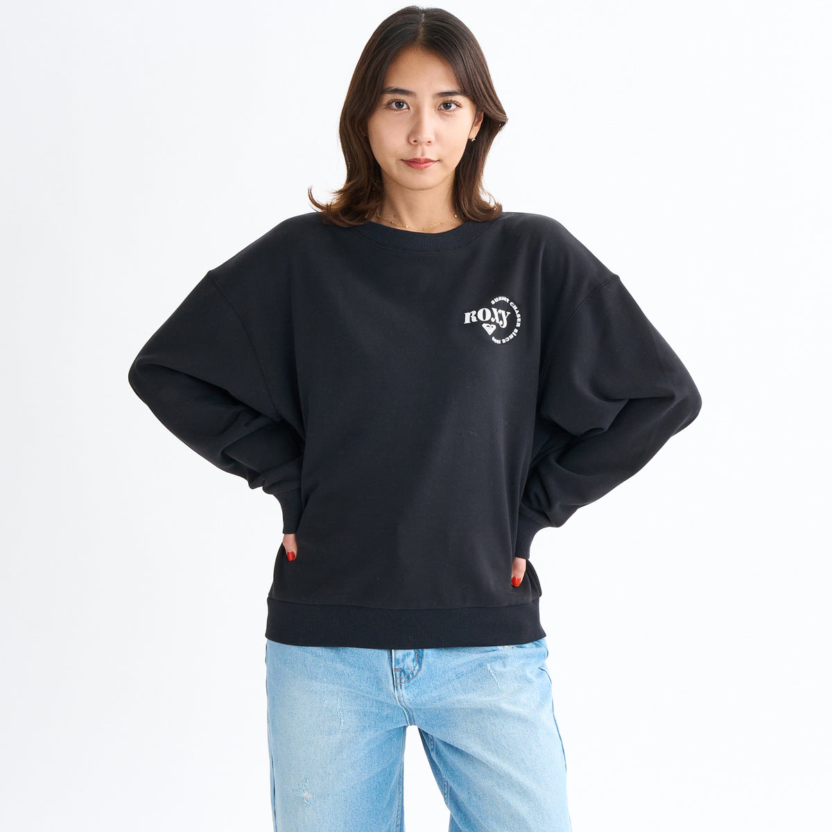 Roxy JIVY PULL OVER ウィメンズ トップス 長袖 裏毛