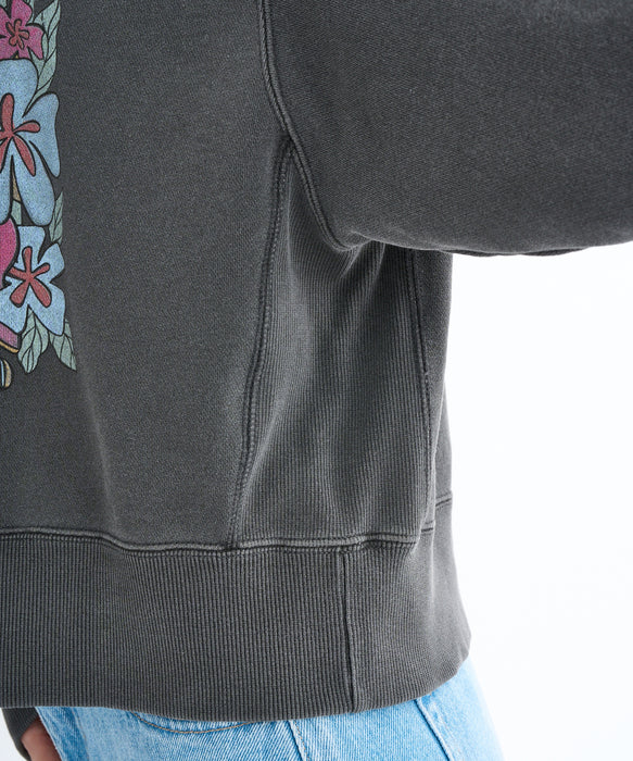 Roxy SUNSET CHASER ウィメンズ トップス 長袖 丈短め