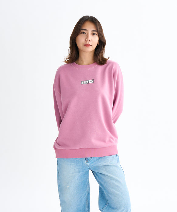 Roxy SQUARE LOGO PULL OVER ウィメンズ トップス 速乾 長袖