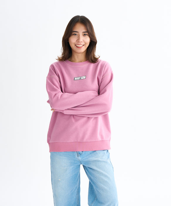 Roxy SQUARE LOGO PULL OVER ウィメンズ トップス 速乾 長袖