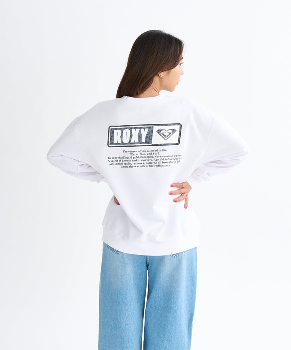 Roxy SQUARE LOGO PULL OVER ウィメンズ トップス 速乾 長袖