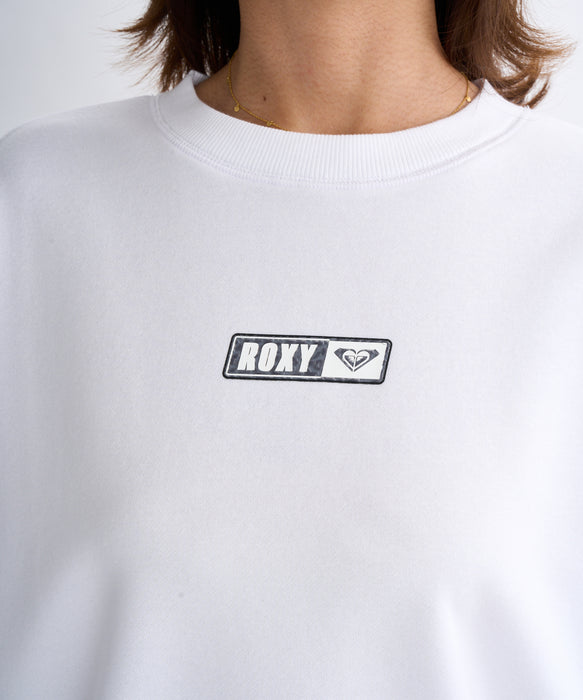 Roxy SQUARE LOGO PULL OVER ウィメンズ トップス 速乾 長袖