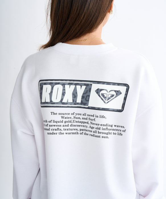 Roxy SQUARE LOGO PULL OVER ウィメンズ トップス 速乾 長袖