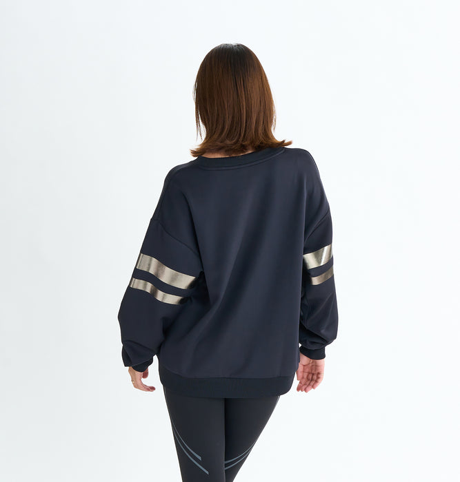 【OUTLET】Roxy Fitness BRIGHTEN YOUR LIFE PO ウィメンズ フィットネス プルオーバー オーバーシルエット 速乾・UVカット<2025FW ACTIVE BY NATURE COLLECTION>
