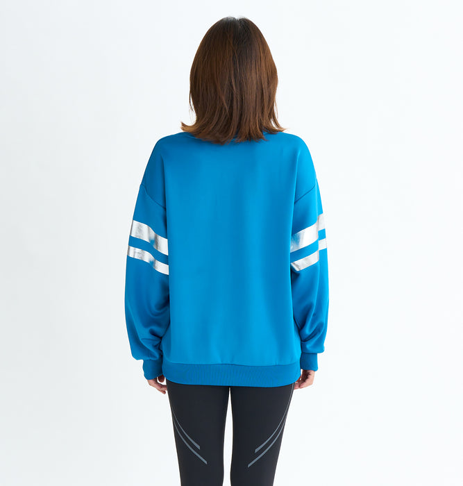 【OUTLET】Roxy Fitness BRIGHTEN YOUR LIFE PO ウィメンズ フィットネス プルオーバー オーバーシルエット 速乾・UVカット<2025FW ACTIVE BY NATURE COLLECTION>