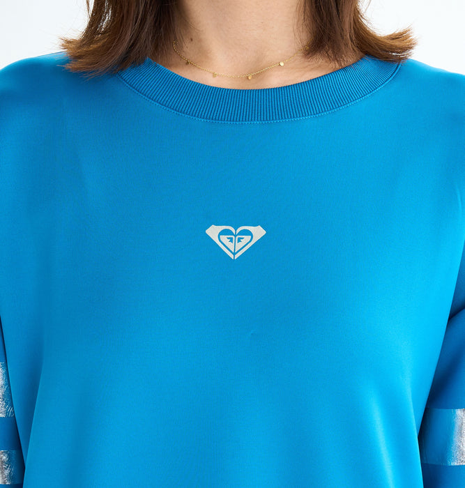 【OUTLET】Roxy Fitness BRIGHTEN YOUR LIFE PO ウィメンズ フィットネス プルオーバー オーバーシルエット 速乾・UVカット<2025FW ACTIVE BY NATURE COLLECTION>